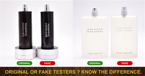 are perfume testers fake|perfume testers vs original.